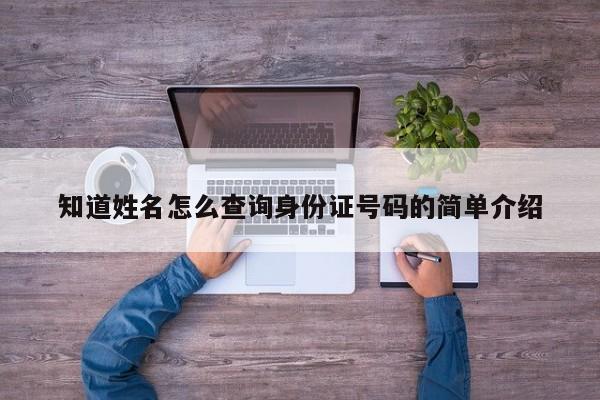 知道姓名怎么查询身份证号码的简单介绍